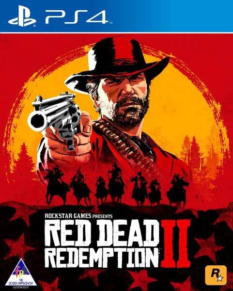 RED DEAD REDEMPTION II / 2 GAME FOR PS4