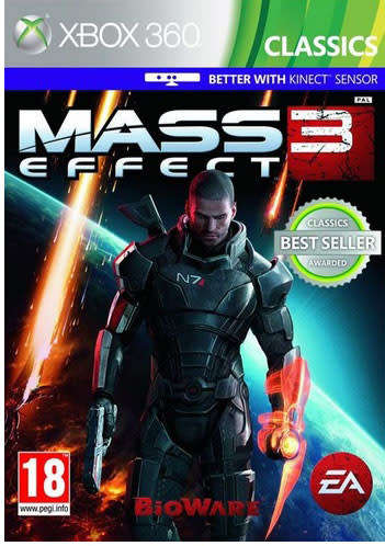 MASS EFFECT 3 CLASSICS GAME FOR XBOX 360