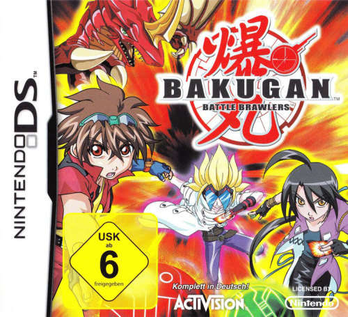 BAKUGAN: BATTLE BRAWLERS GAME FOR NINTENDO DS