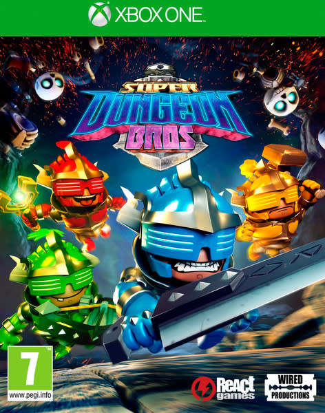Xbox one game - super dungeon bros - new