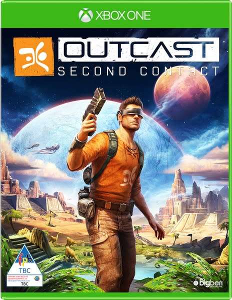 Xbox one game - outcast: second content - new