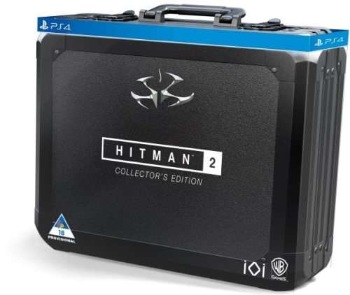 HITMAN 2 COLLECTOR`S EDITION GAME FOR PS4 / BRAND NEW SEALED