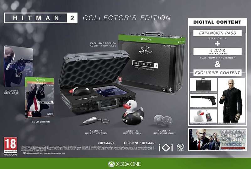 Xbox One Game - Hitman 2 Collector's Edition