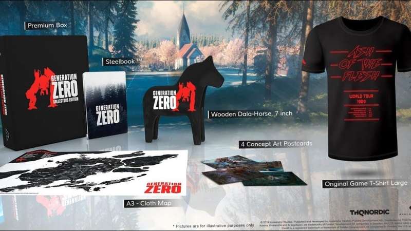 Generation zero collector's edition game for ps4 - new