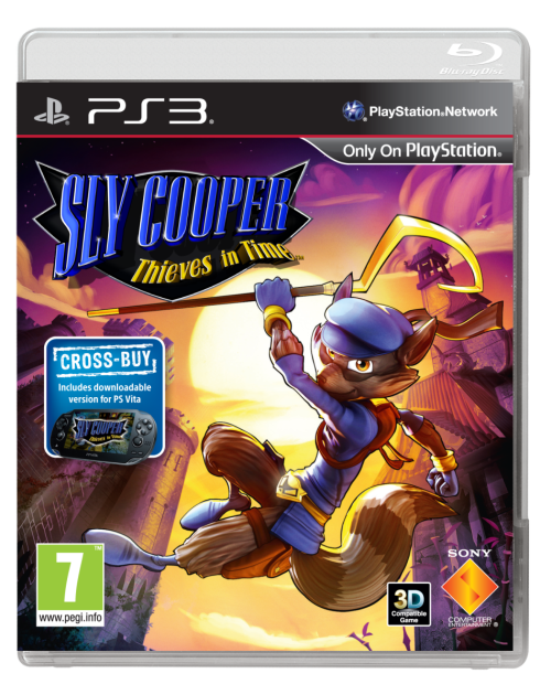 SLY COOPER THIEVES IN TIME GAME FOR PS3