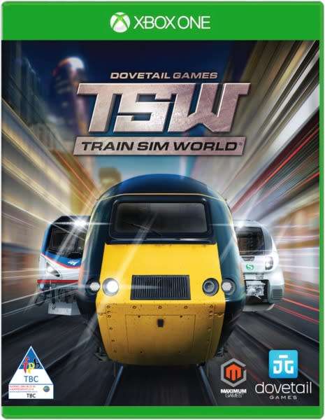 Xbox one game - train sim world / tsw - new