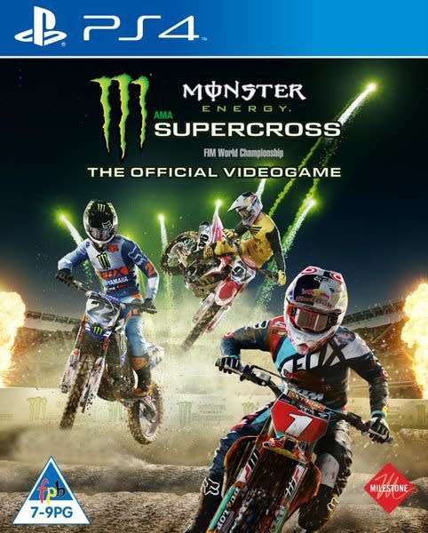 Monster energy supercross: the official video game game for ps4 - new