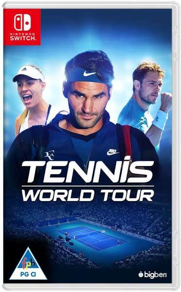 TENNIS WORLD TOUR GAME FOR NINTENDO SWITCH (BRAND NEW SEALED)