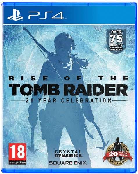 Rise of the tomb raider : 20 years of celebration game for ps4 - new