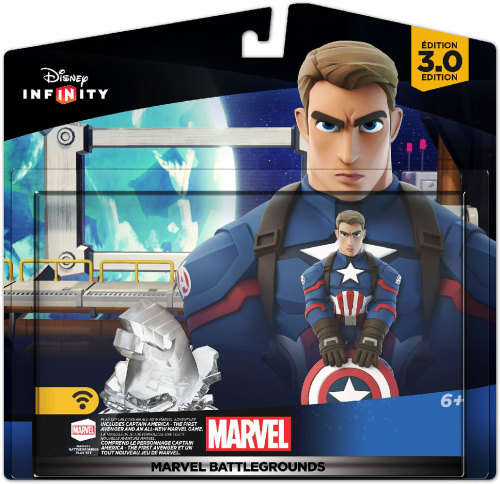 DISNEY INFINITY GAME 3.0 EDITION: MARVEL BATTLEGROUNDS PLAYSET PACK (CAPTAIN AMERICA)