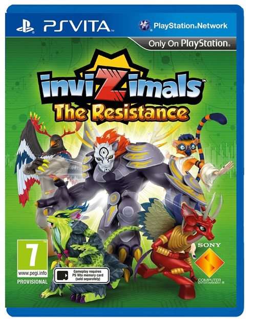 Playstation vita game - Invizimals : the resistance - psvita