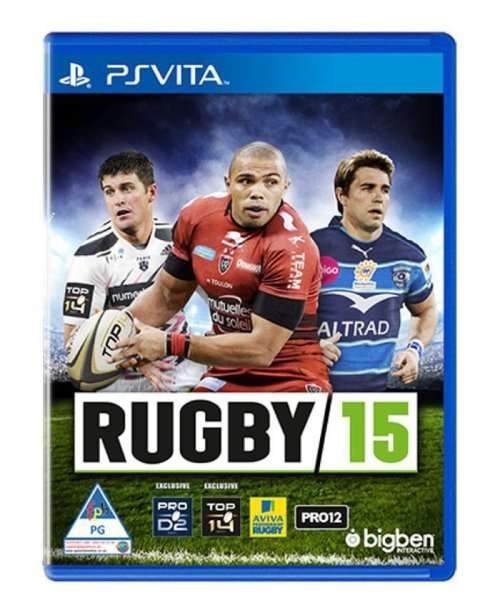 Playstation vita game - rugby 15 - psvita