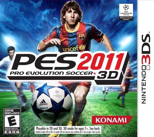Pro evolution soccer 2011 / PES 2011 game for Nintendo 3ds
