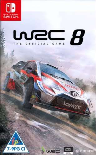 Nintendo switch game - WRC 8 - world rally championship 8 - new