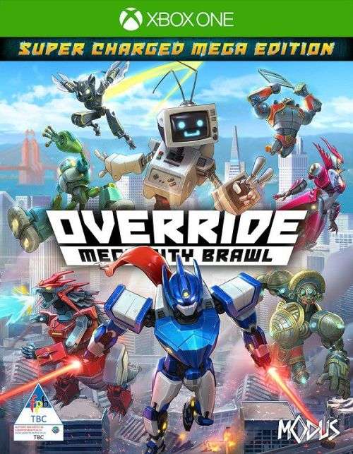 Xbox one game - override mech city brawl - super charged mega edition - new