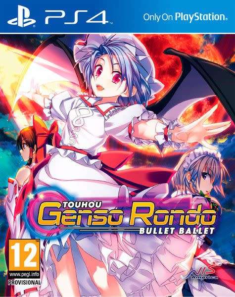 Touhou genso rondo bullet ballet game for ps4 - new