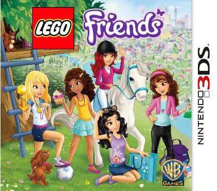 Nintendo 3ds game - lego friends (eng - danish) - new