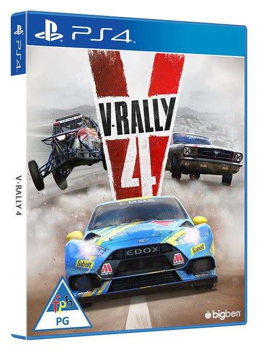 V rally 4 game for ps4 - new