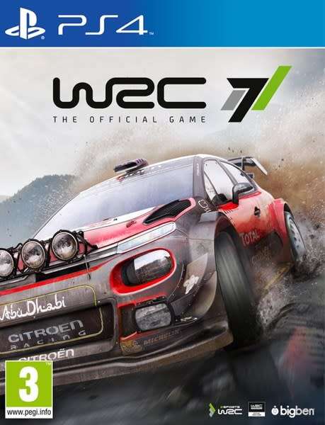 WRC 7 - world rally championship 7 game for ps4 - new
