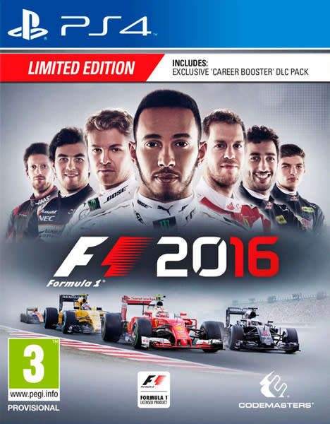 Formula 1 2016 - f1 2016 limited edition game for ps4 - new