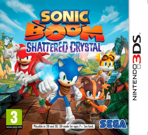 Nintendo 3ds game - sonic boom shattered crystal - new