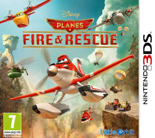 Nintendo 3ds game - planes fire and rescue - new