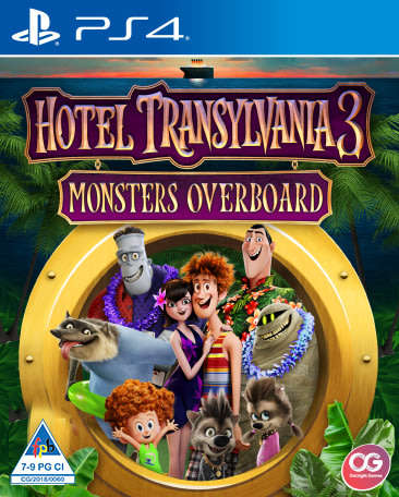 Hotel transylvania 3 monster overboard game for ps4 - new