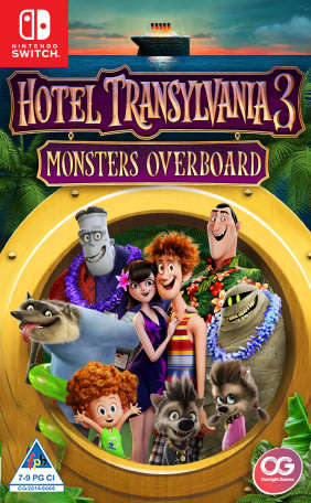 Nintendo switch game - hotel transylvania 3 monsters overboard - new