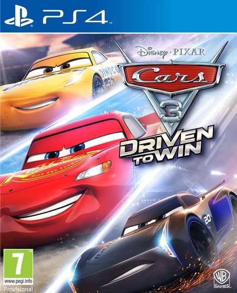 Disney pixar cars 3 driven to win game for ps4 - new