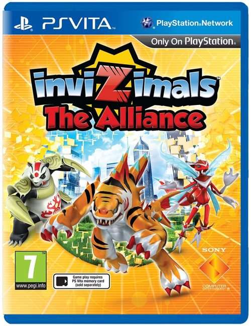 Playstation vita game - Invizimals the alliance - psvita