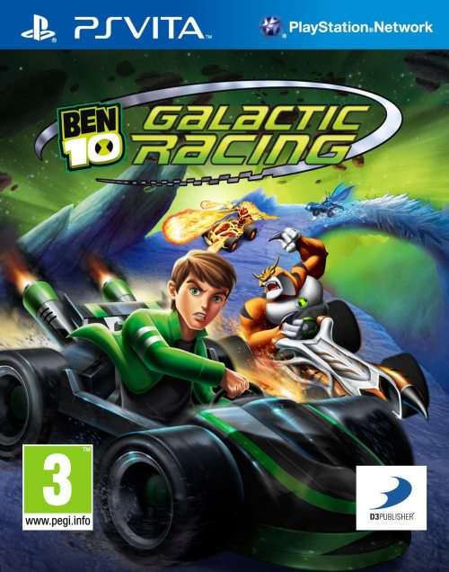 BEN 10 GALACTIC RACING GAME FOR PLAYSTATION VITA (PSVITA)