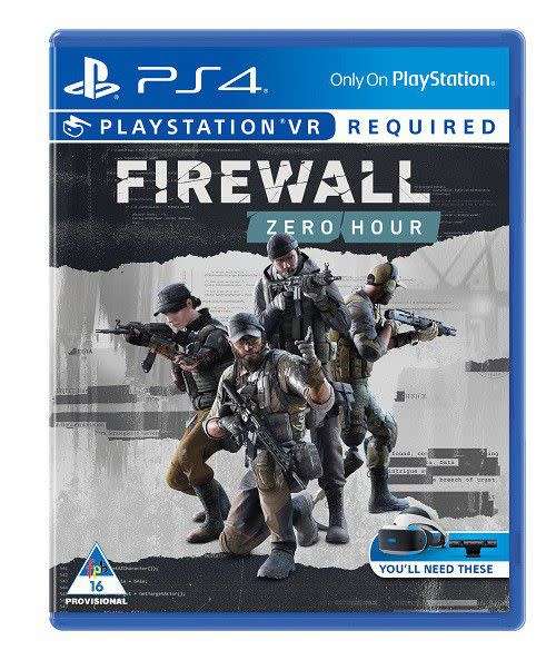 Playstation VR PS4 Game - Firewall Zero Hour - PSVR - PS4 - new