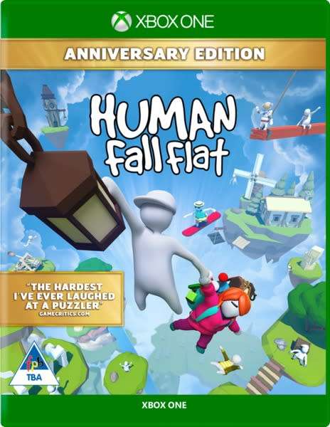 Xbox one game - human fall flat anniversary edition - new