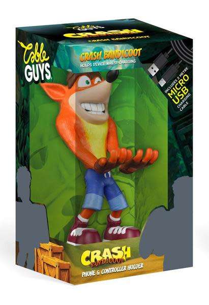 Cable guy crash bandicoot - phone and controller holder - new
