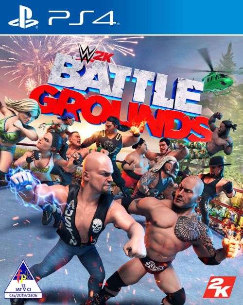 WWE 2K battlegrounds game for ps4 - new