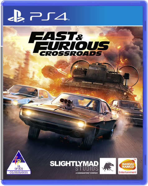 FAST AND FURIOUS CROSSROADS GAME FOR PS4 (BRAND NEW SEALED)