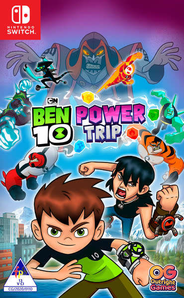 Nintendo switch game - ben 10 power trip - new
