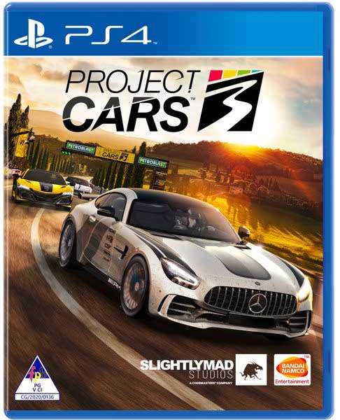 PROJECT CARS 3 GAME FOR PS4 (BRAND NEW SEALED)