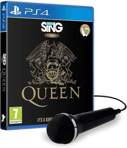 Let`s sing presents queen (single mic bundle) game for ps4 - new