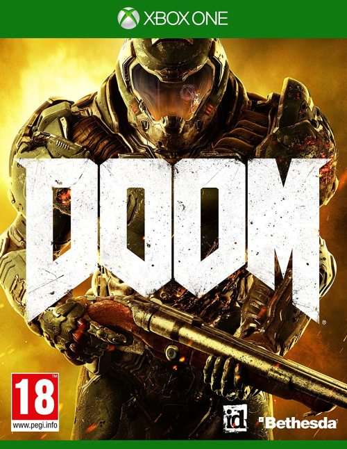 Xbox one game - doom - new