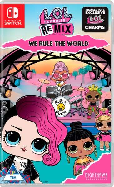 LOL SURPRISE: REMIX EDITION: WE RULE THE WORLD GAME FOR NINTENDO SWITCH (BRAND NEW SEALED)