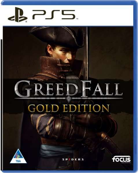 GREEDFALL - GOLD EDITION GAME FOR PS5 (BRAND NEW SEALED)