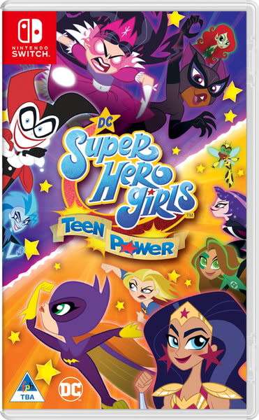 Nintendo switch game - dc super hero girls teen power - new