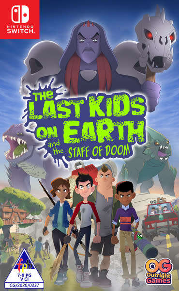 THE LAST KIDS ON EARTH AND THE STAFF OF DOOM GAME FOR NINTENDO SWITCH (BRAND NEW SEALED)