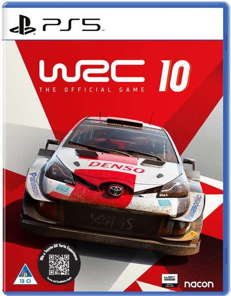 WRC 10 - world rally championship game for ps5 - new