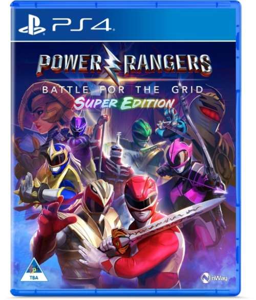 Power rangers battle for the grid - super edition game for ps4 - new