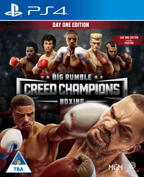 Big rumble boxing creed champions - day one edition game for ps4 (new sealed)