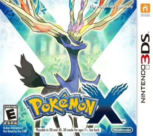 POKEMON X 3DS GAME FOR NINTENDO 3DS