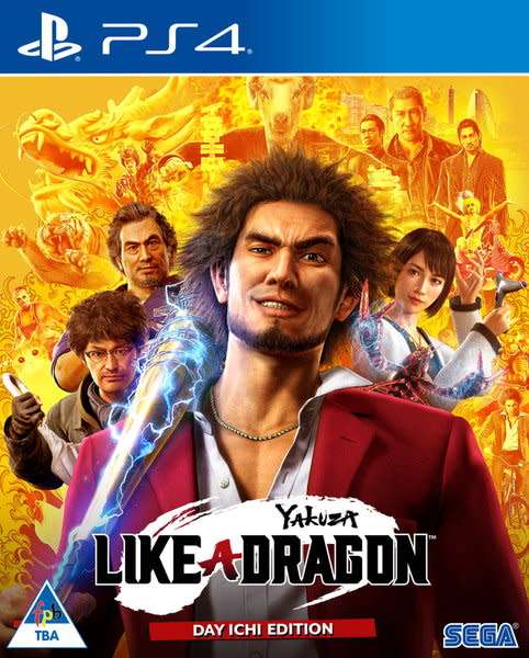 Yakuza like a dragon - day ichi edition game for ps4 - new