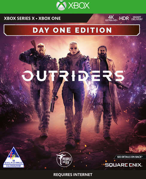 Xbox one - Xbox series x game - outriders - day one edition - new